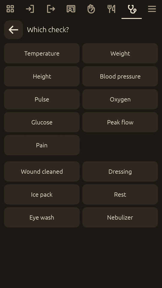 Palm Reader: the list of checks and procedures